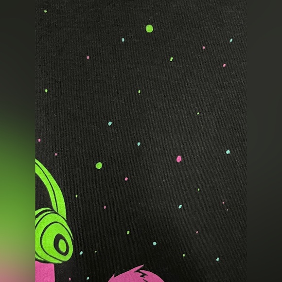 Cat TShirts Women Men Original Design DJ Space Cat Ltd Print W/ Sticker S-XL - Picture 5 of 16